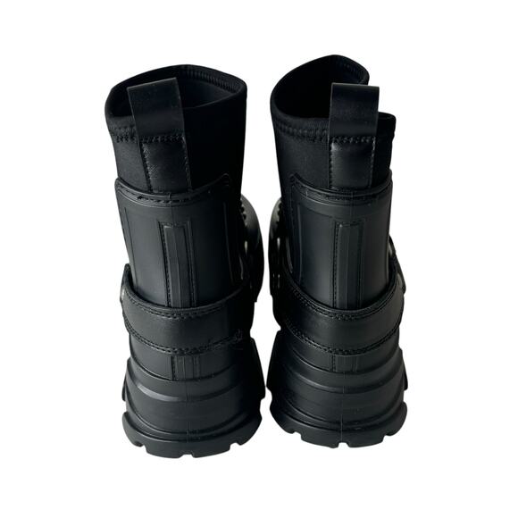 Karl Lagerfeld Paris Rylie Embellished Ankle Boots Black Size 9 - Picture 5 of 7